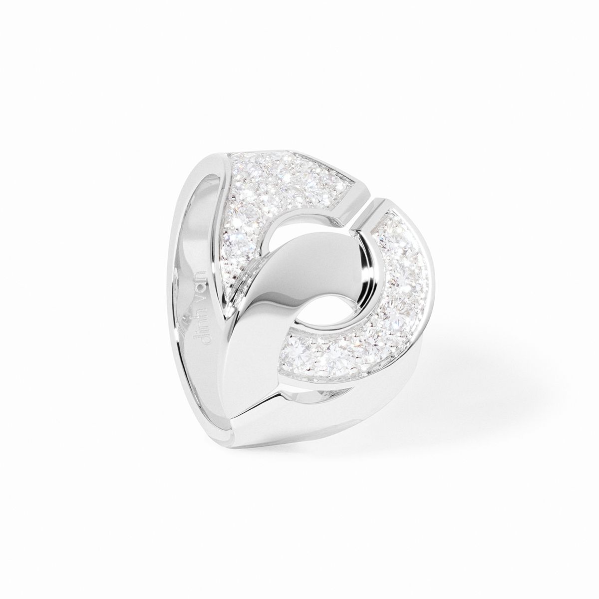 Bague Menottes dinh van grand modèle