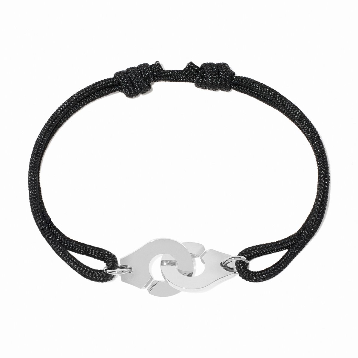 Bracelet sur cordon Menottes dinh van moyen modèle 
