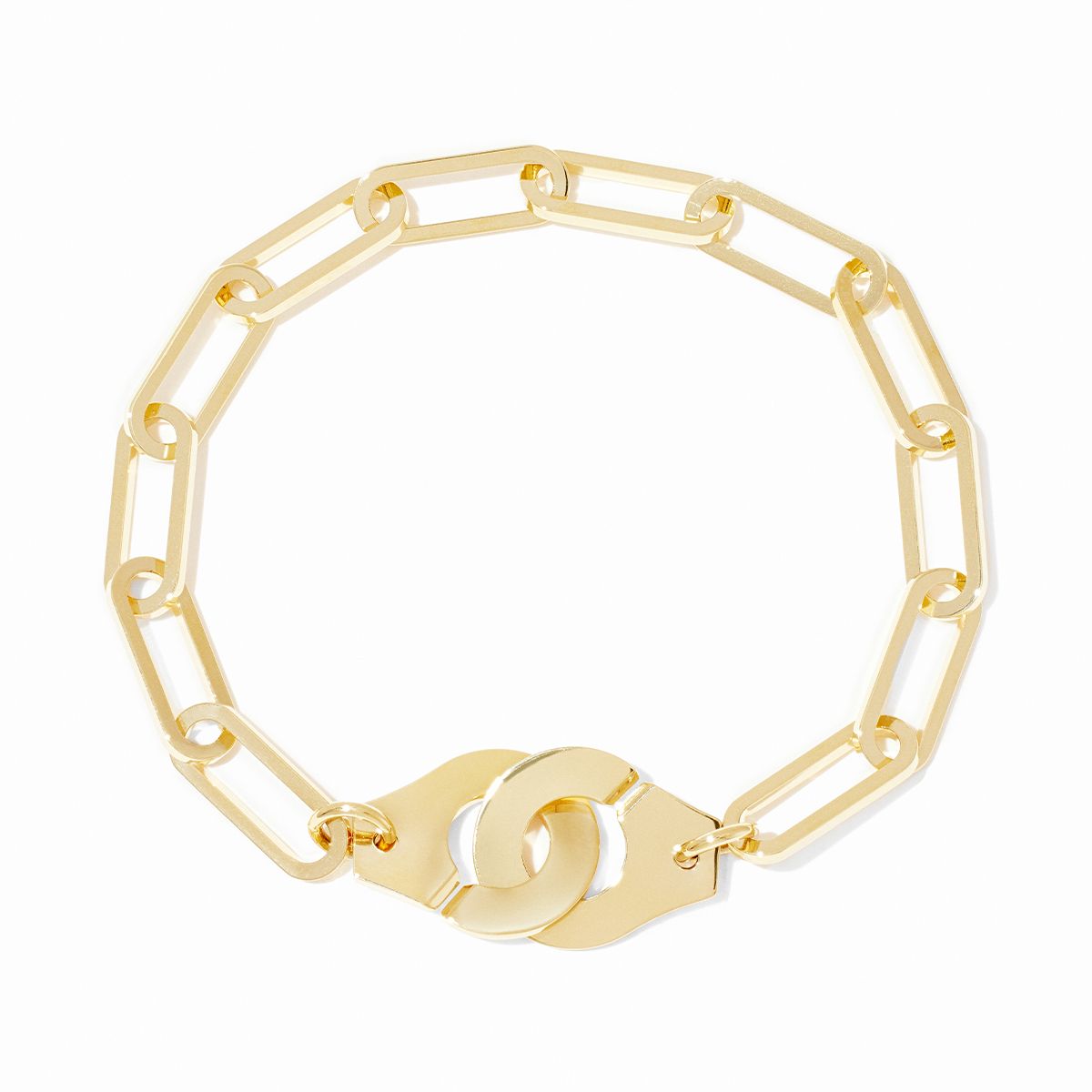 Bracelet sur chaîne Menottes dinh van XL 