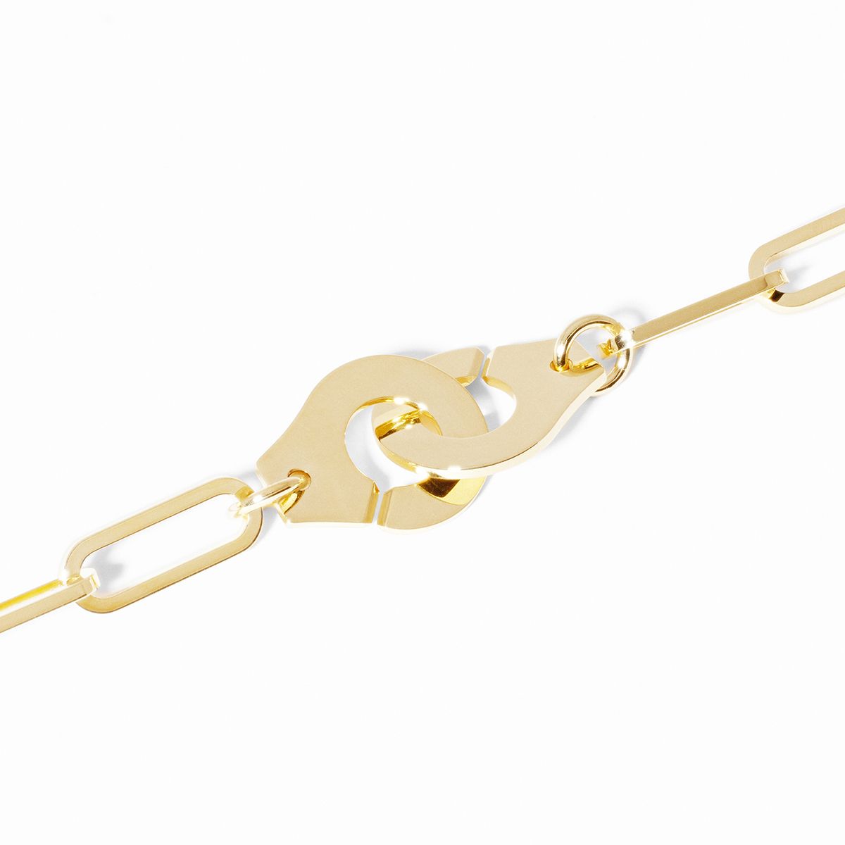 Bracelet sur chaîne Menottes dinh van XL 