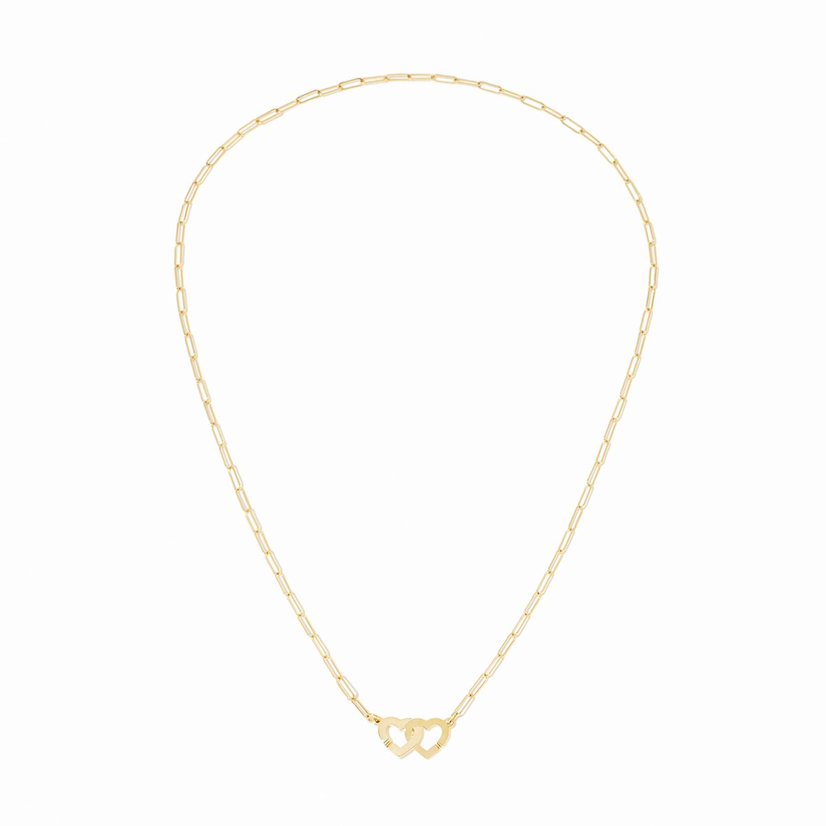Collier Double Cœurs XS