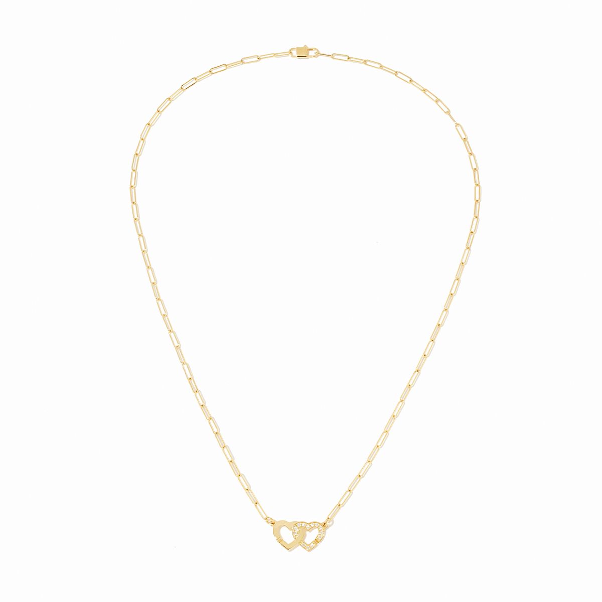 Collier Double Cœurs XS