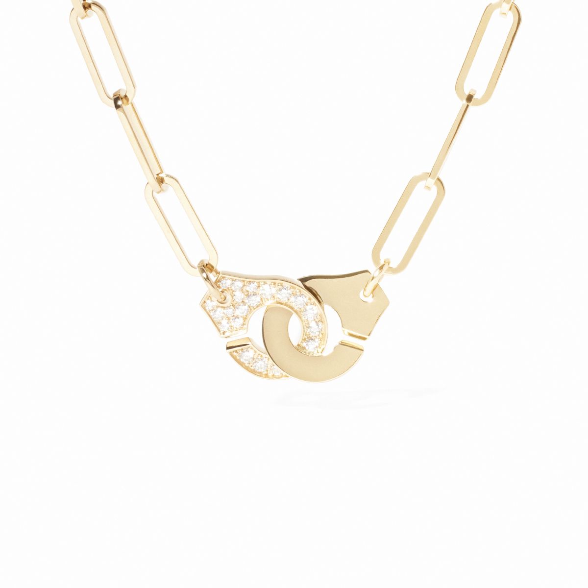 Collier Menottes dinh van grand modèle