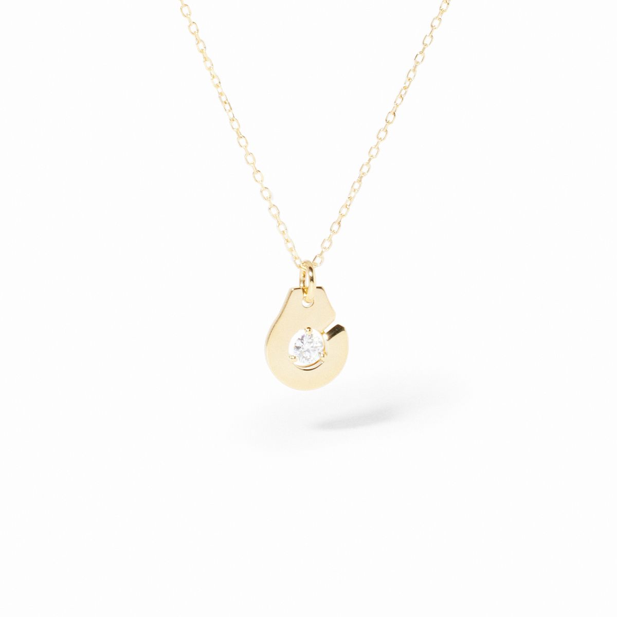 Pendentif sur chaîne forçat Menottes dinh van