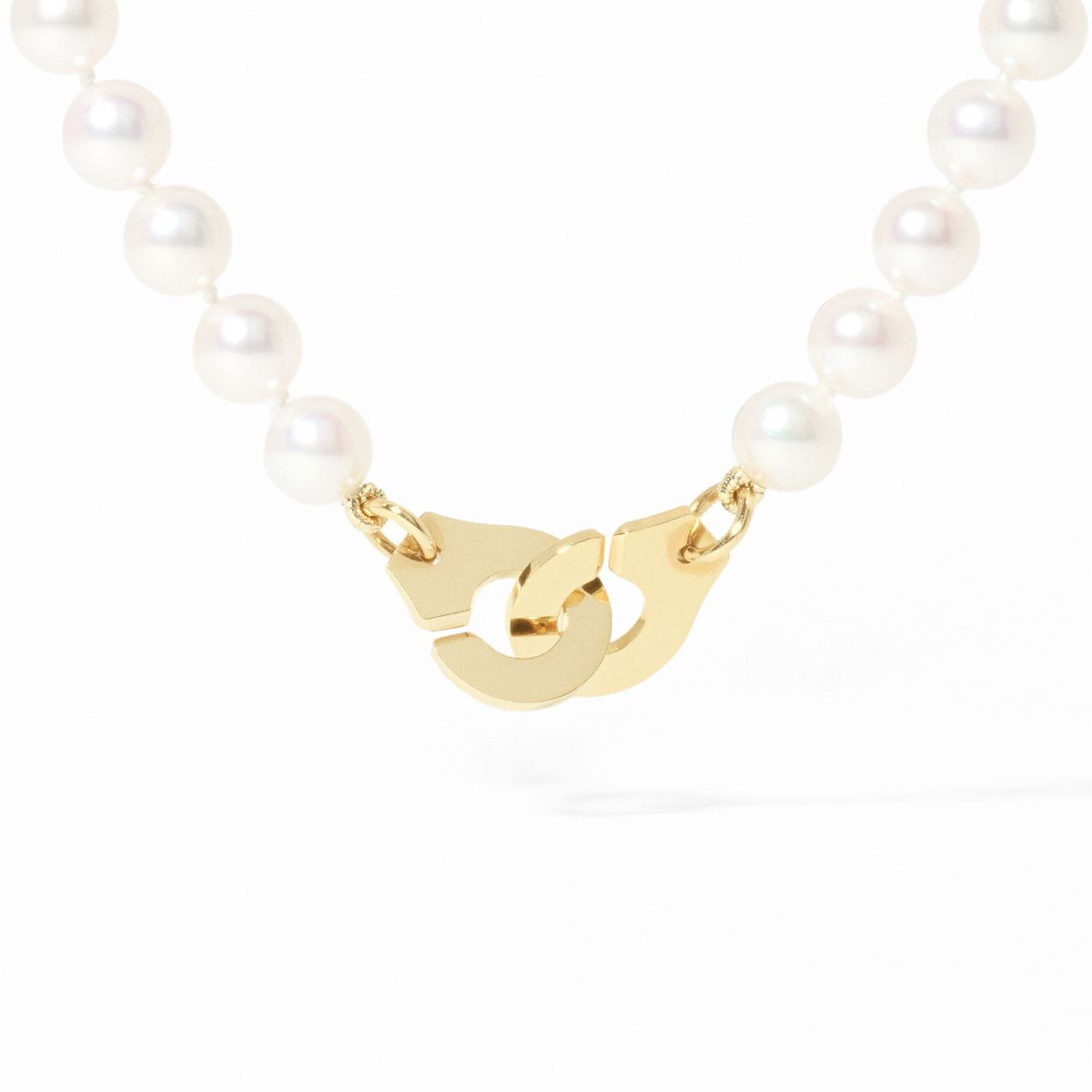 Menottes dinh van pearl medium necklace 