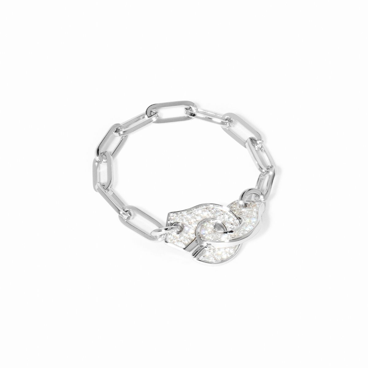Anillo de cadena Menottes dinh van 