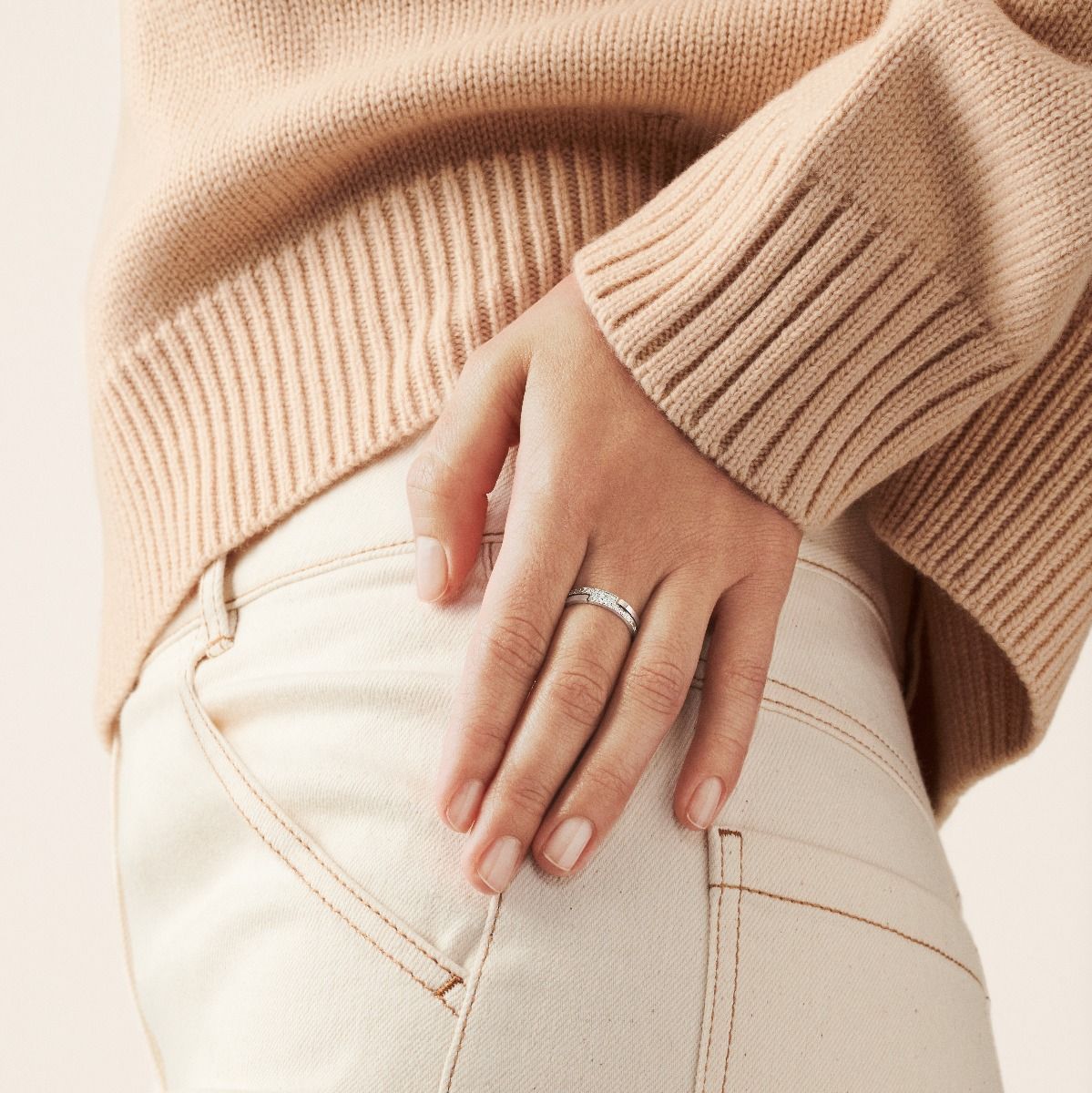 Bague Seventies petit modèle