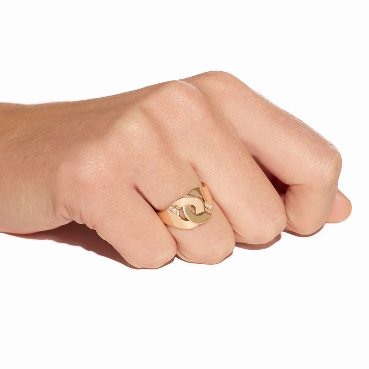 Bague Menottes dinh van moyen modèle