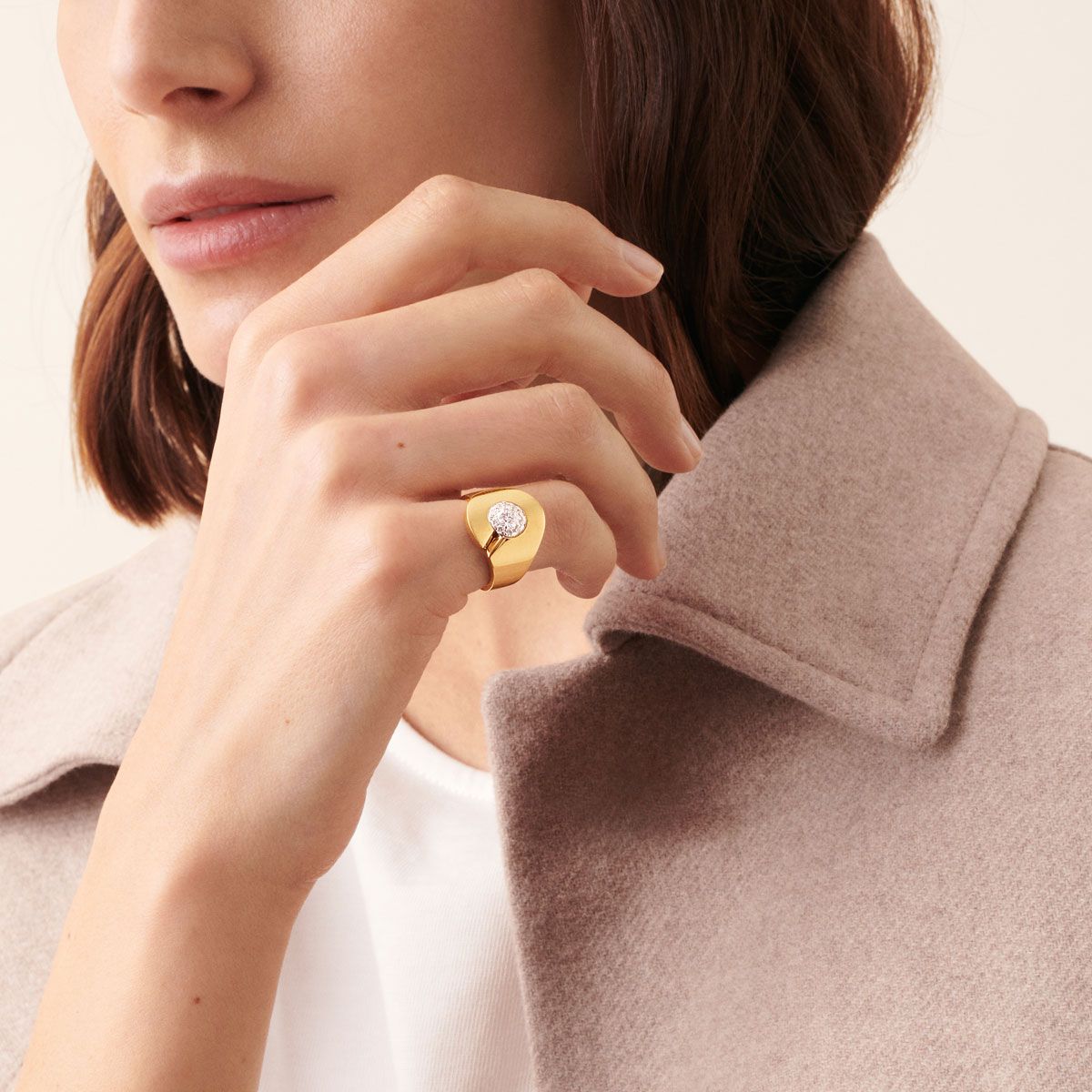Bague Menottes dinh van grand modèle