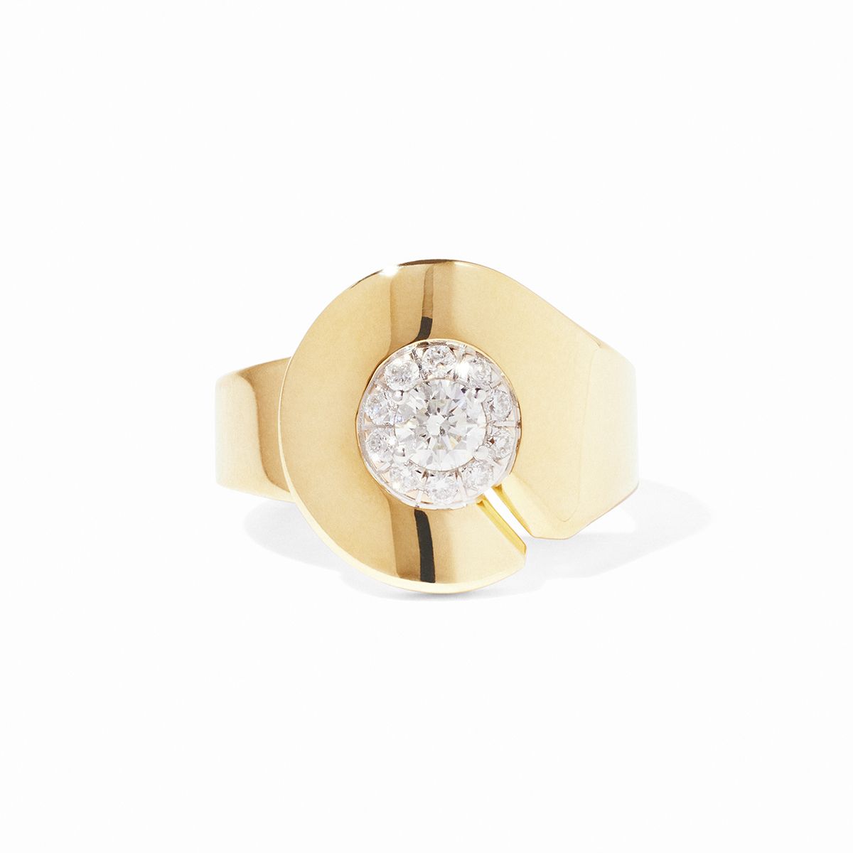 Bague Menottes dinh van grand modèle