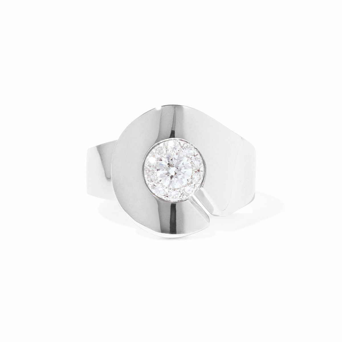 Bague Menottes dinh van grand modèle