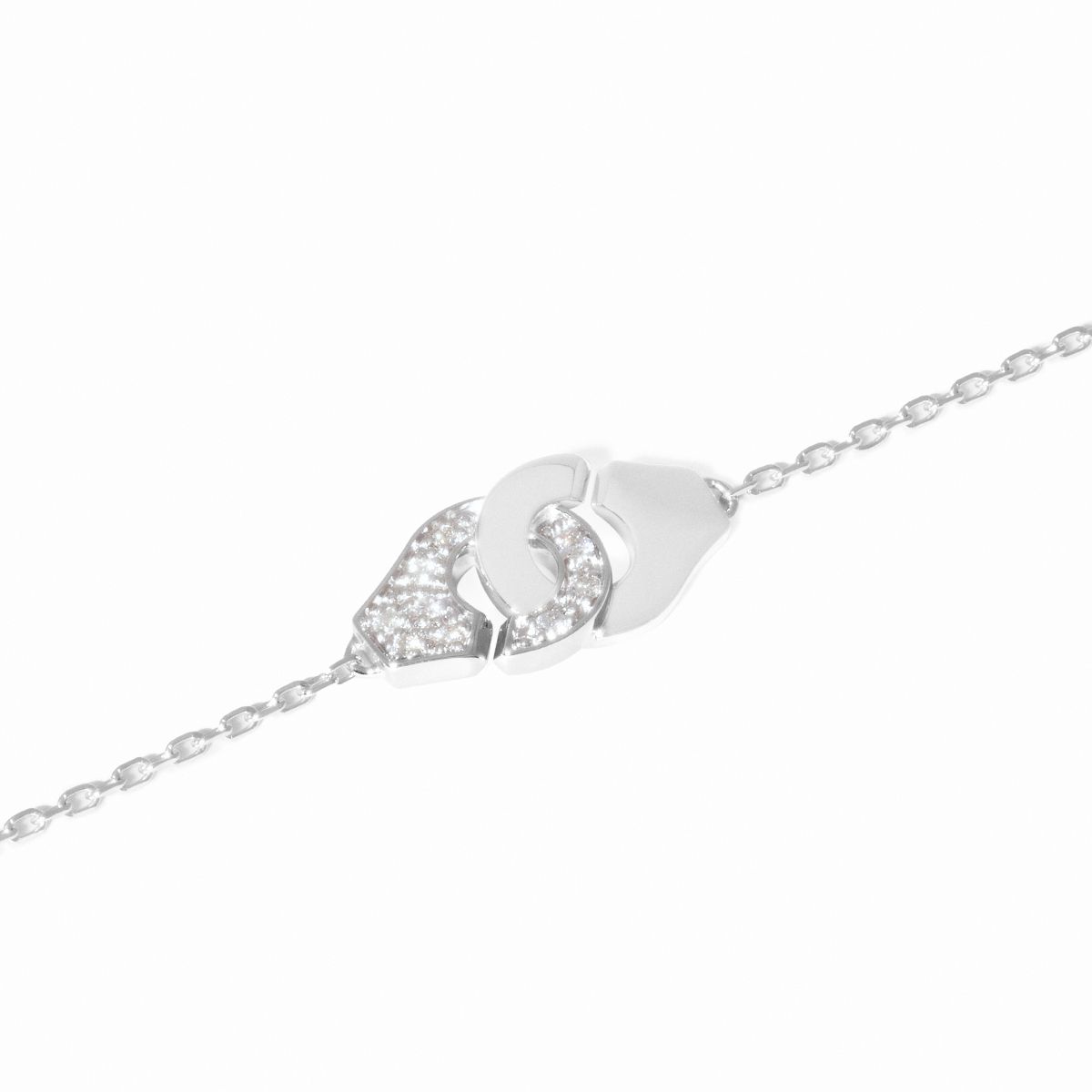 Bracelet sur chaîne Menottes dinh van XS