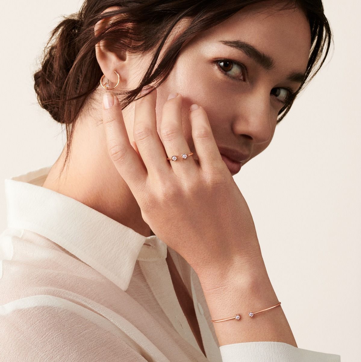 Le Cube Diamant small bracelet