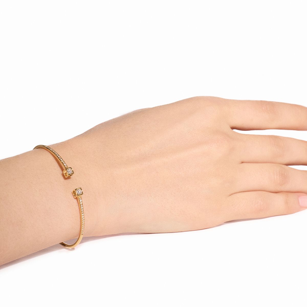 Bracelet Le Cube Diamant moyen modèle