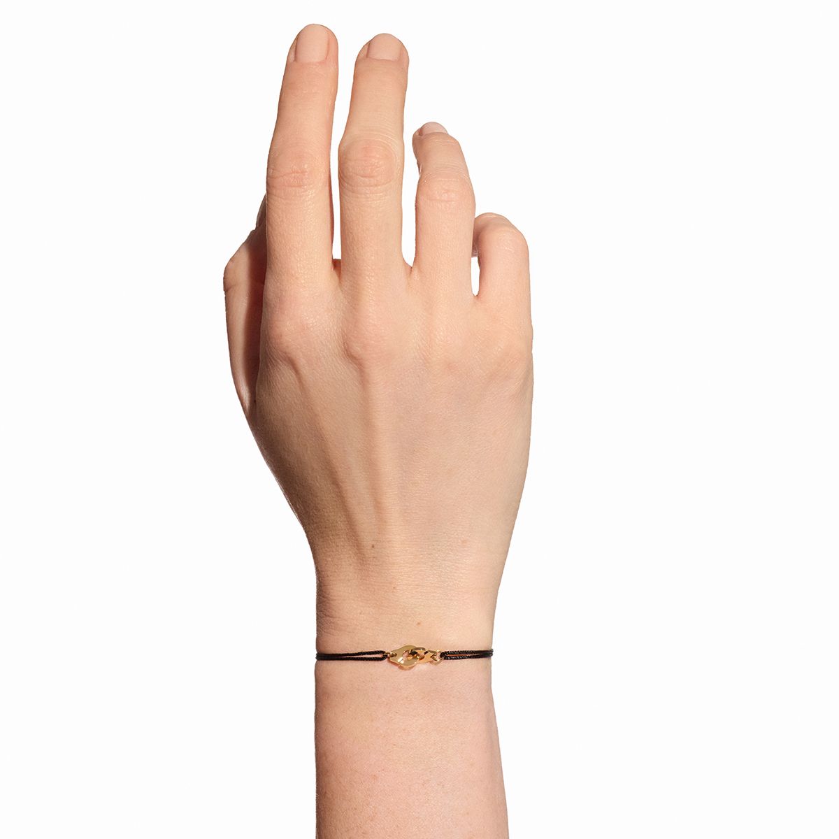 Bracelet sur cordon Menottes dinh van mini modèle 