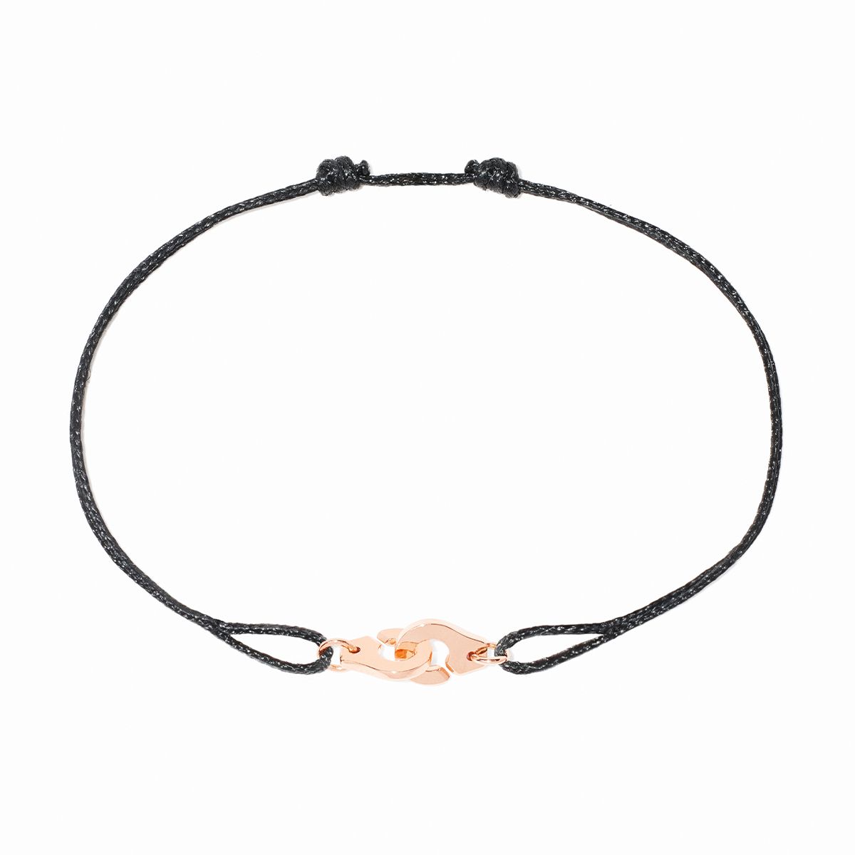 Bracelet sur cordon Menottes dinh van mini modèle 