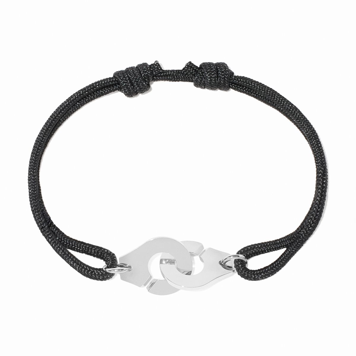 Bracelet sur cordon Menottes dinh van moyen modèle