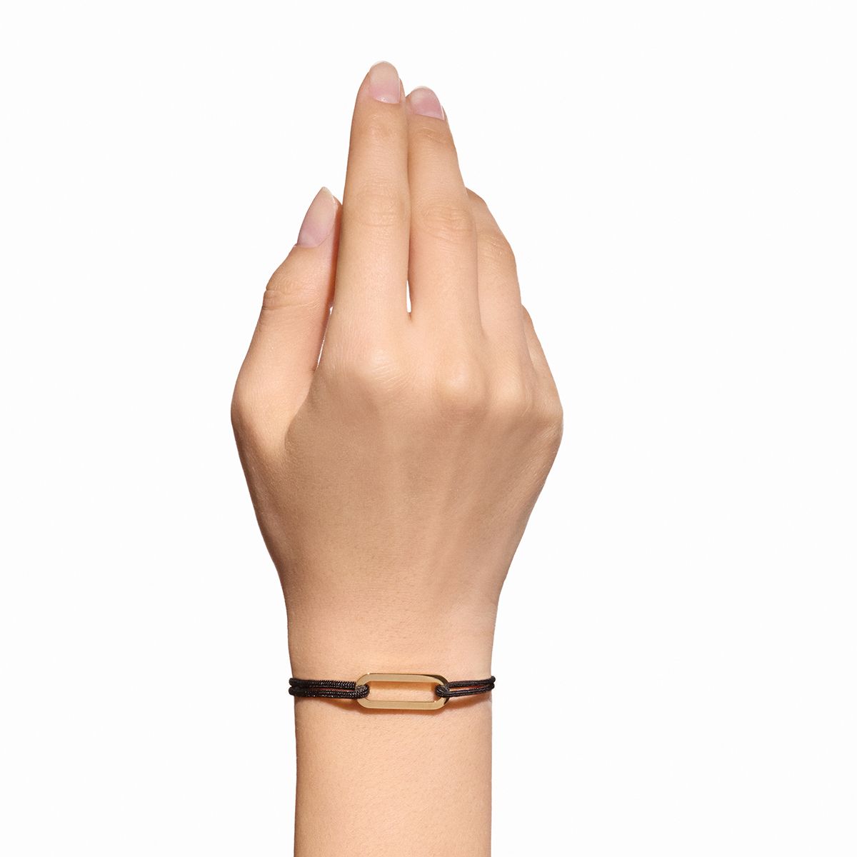 Maillon L cord bracelet