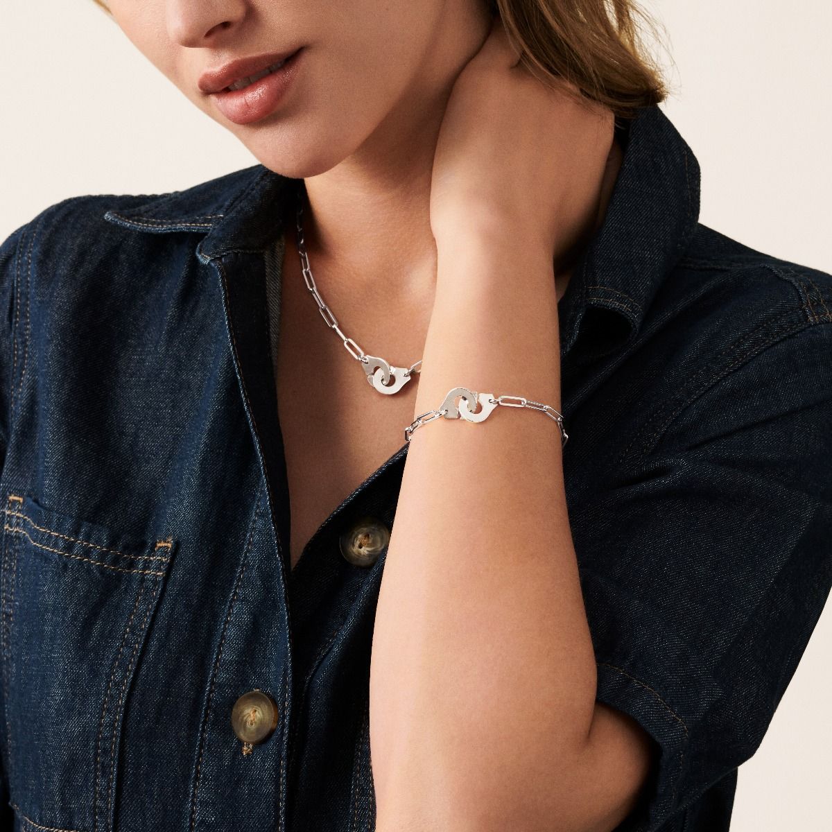 Menottes dinh van R12 bracelet - 18cm