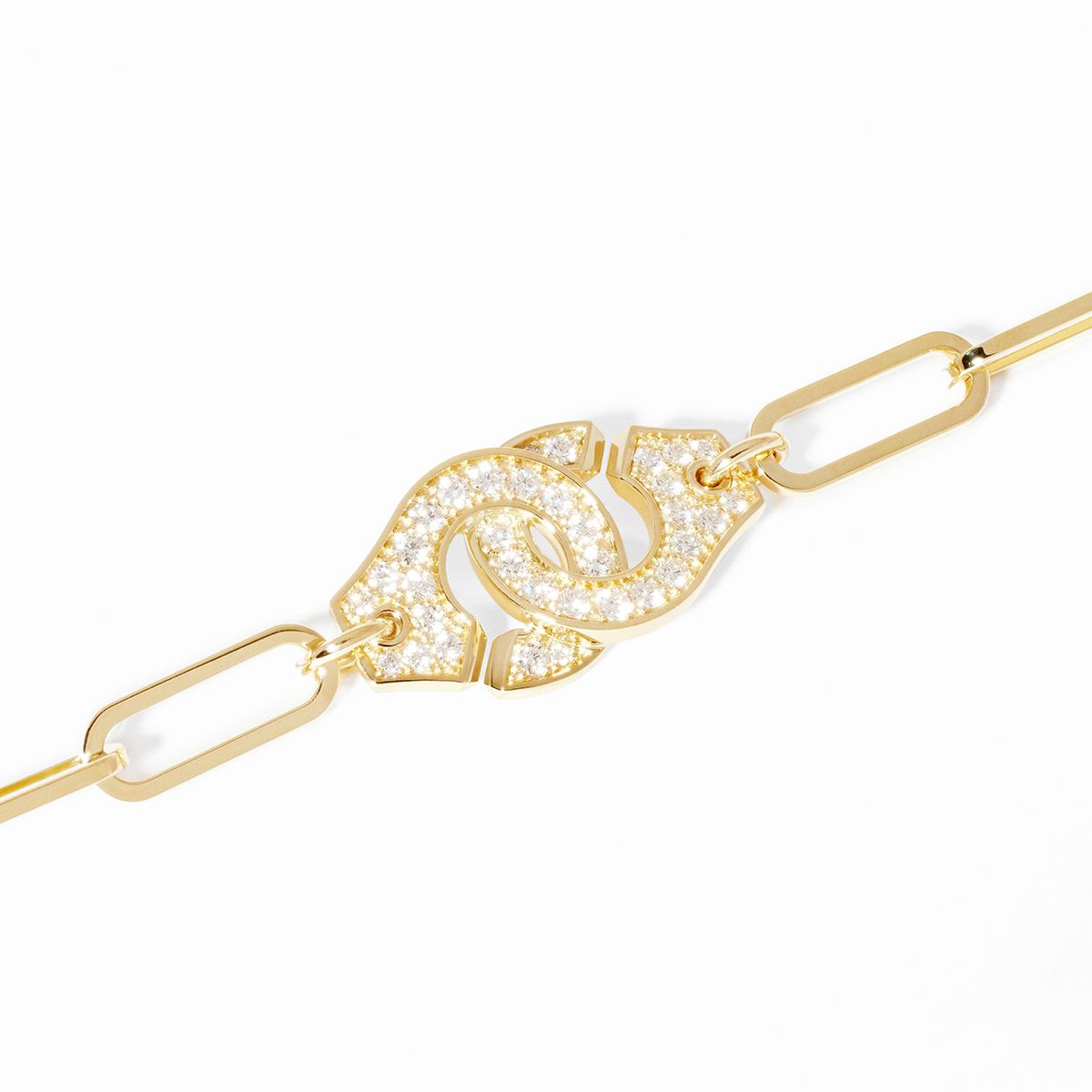 Bracelet sur chaîne Menottes dinh van XL