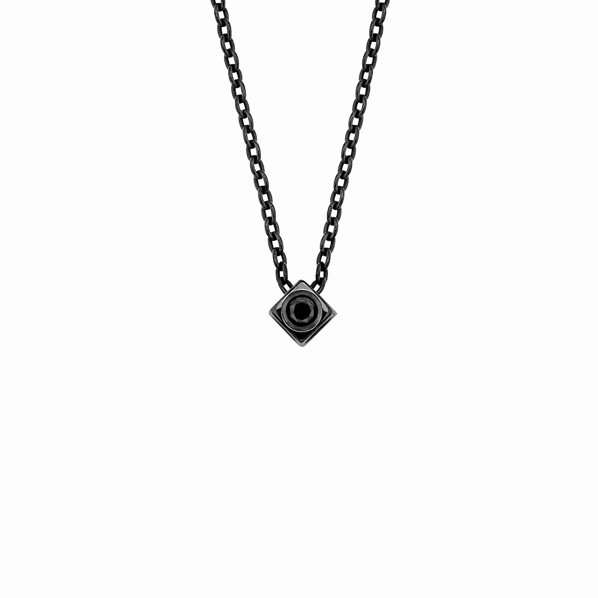 Collier Le Cube Diamant - 60cm