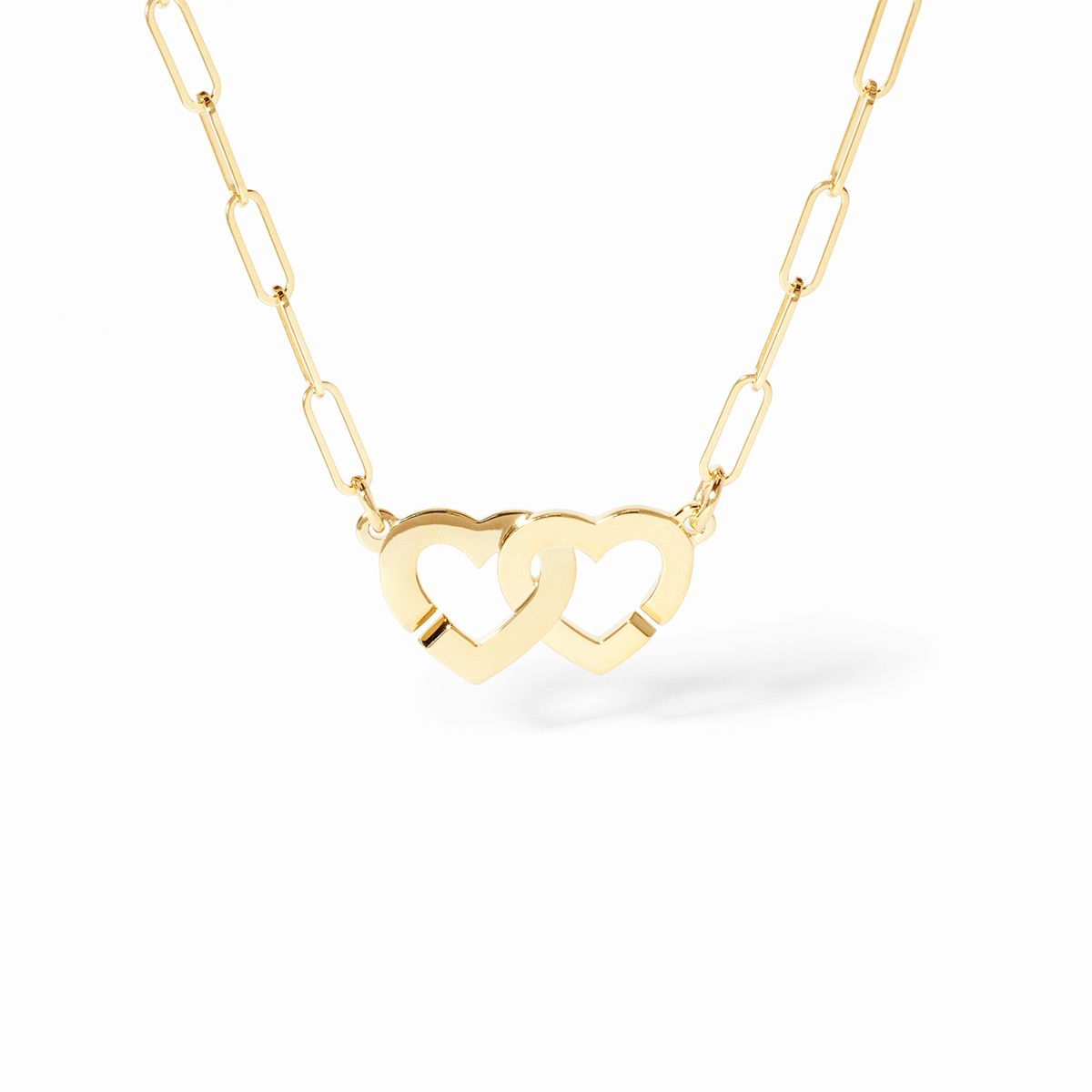 Collier Double Cœurs XS