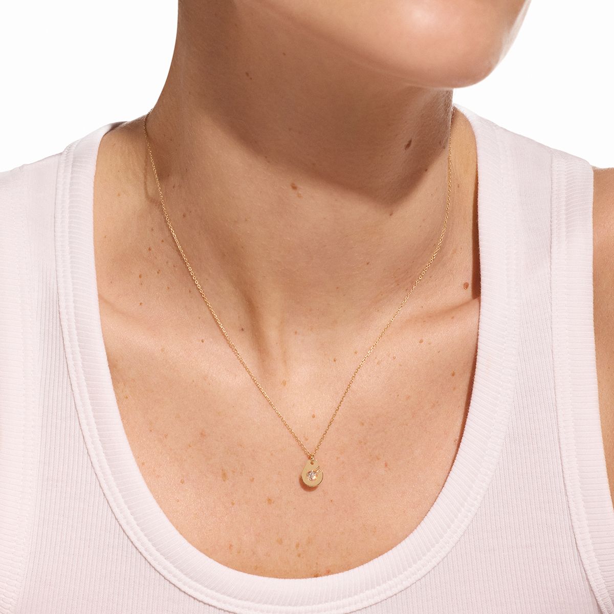 Pendentif sur chaîne forçat Menottes dinh van