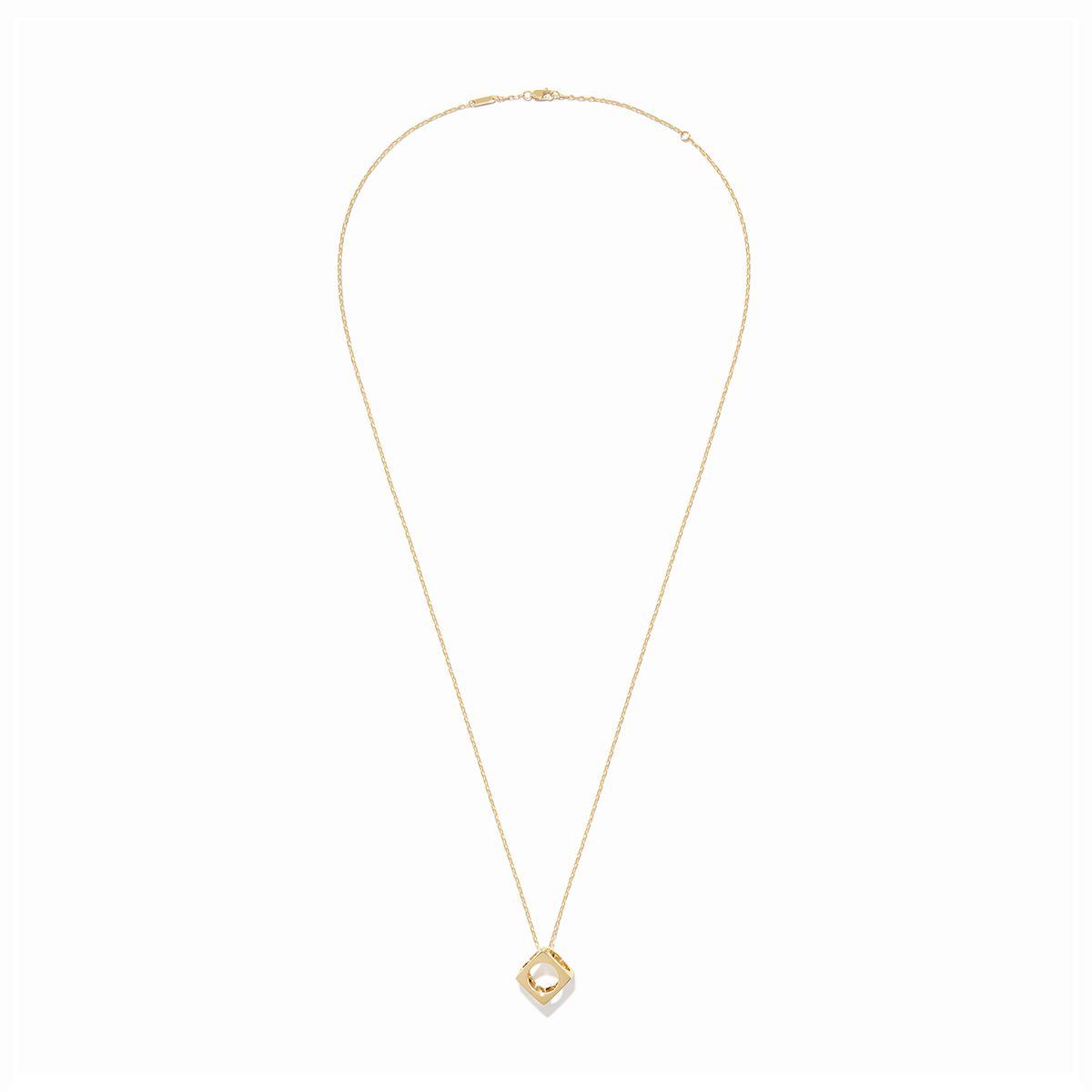 Pendentif sur chaîne Le Pavé moyen modèle