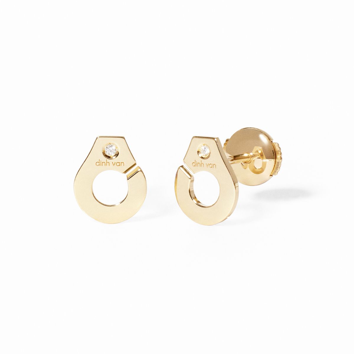 Puces d'oreilles Menottes dinh van 