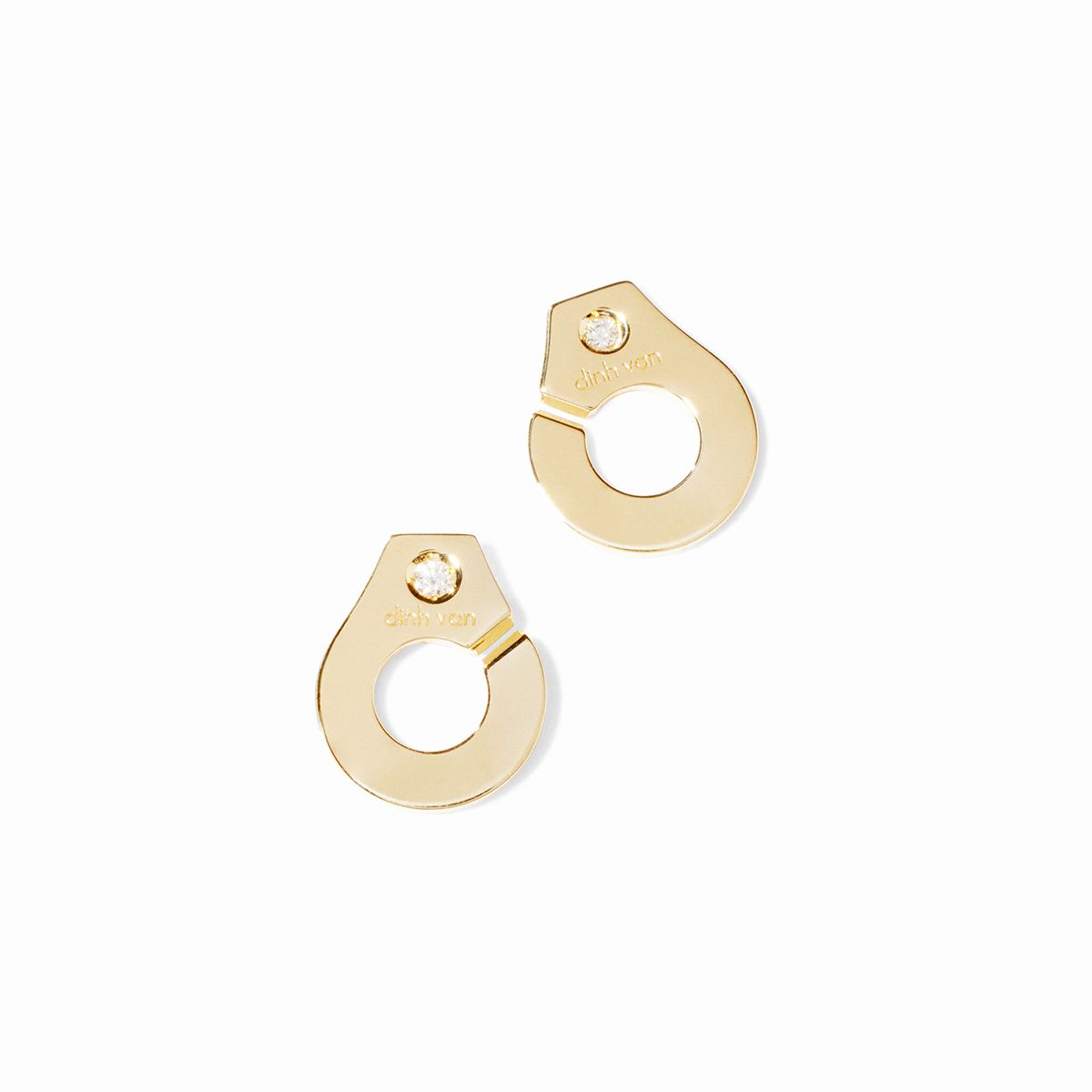 Puces d'oreilles Menottes dinh van 