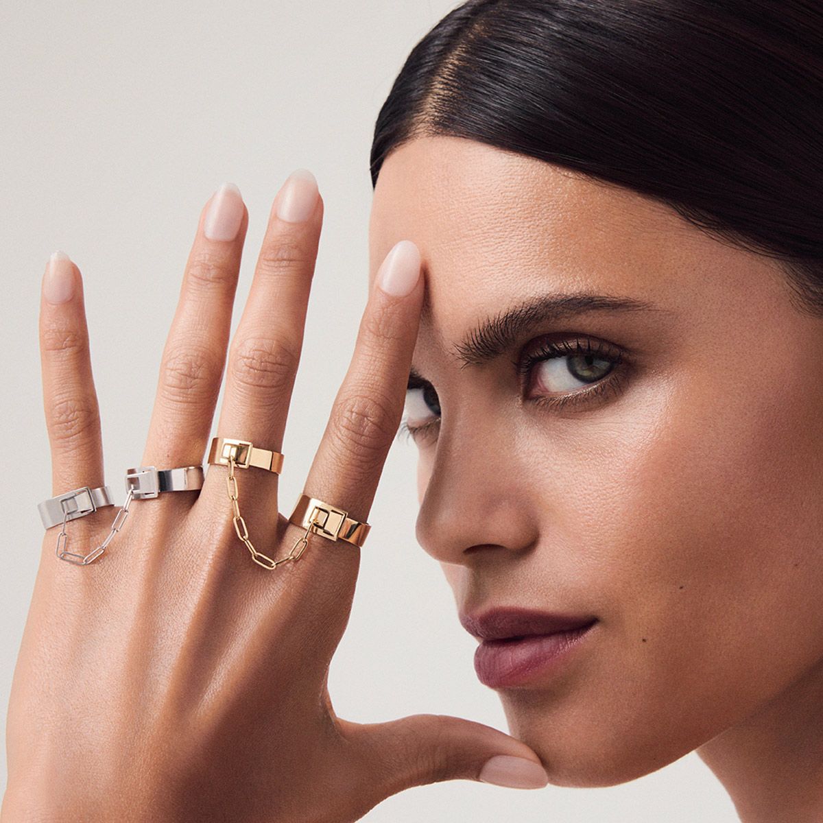 Bague Double dinh van x rabanne