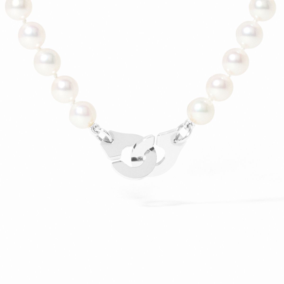 Collier de perles Menottes dinh van moyen modèle