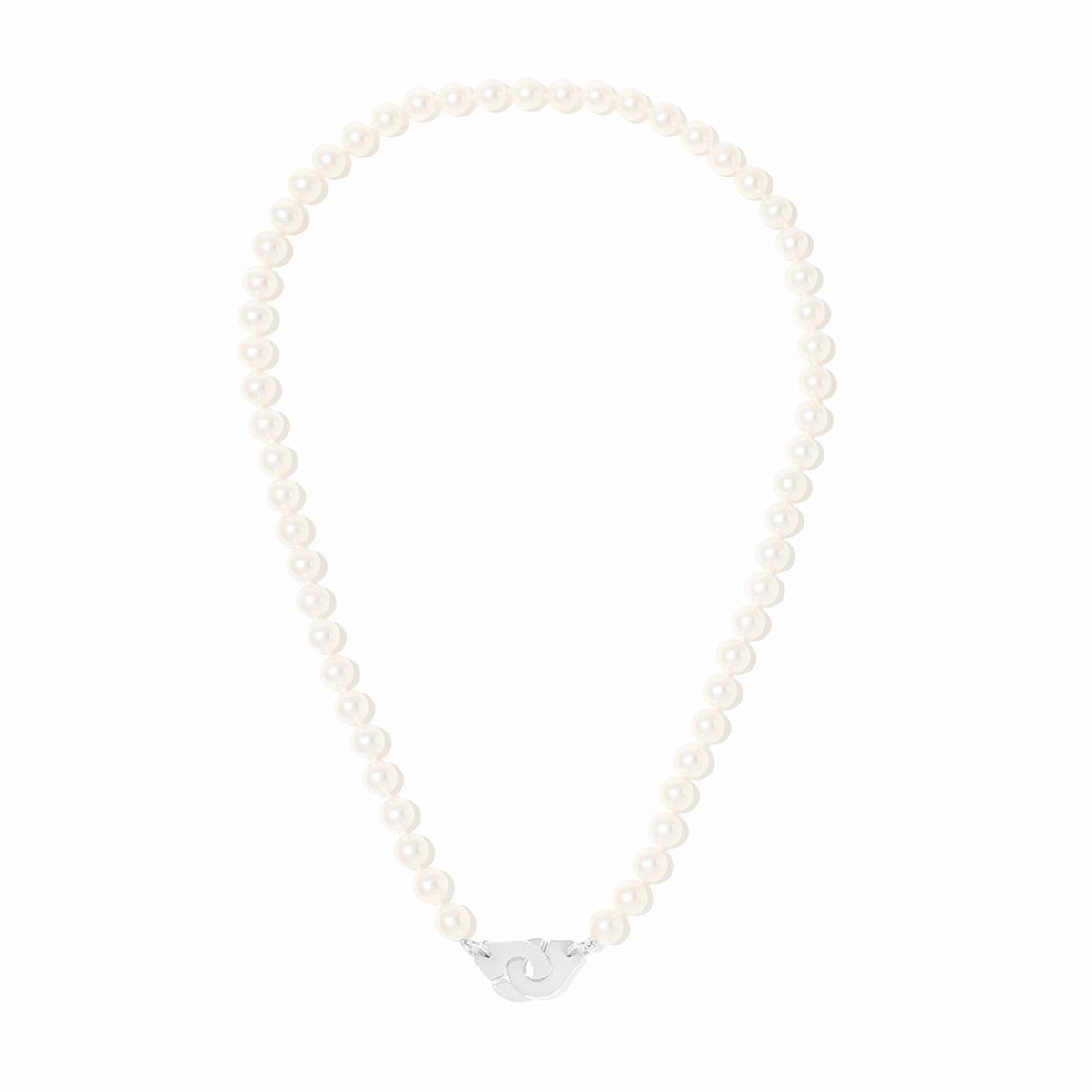 Collier de perles Menottes dinh van moyen modèle
