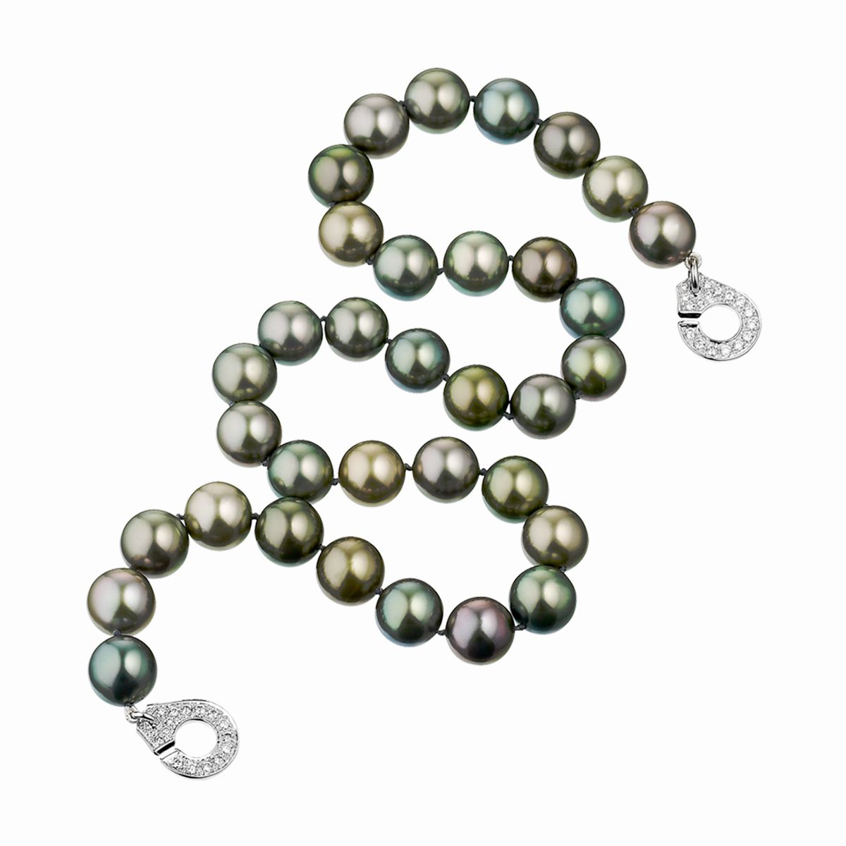 Collar de perlas Menottes dinh van modelo extra grande 
