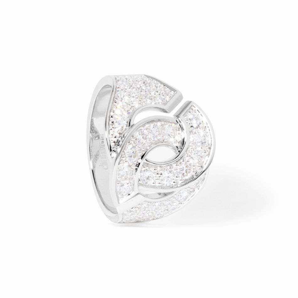 Bague Menottes dinh van grand modèle