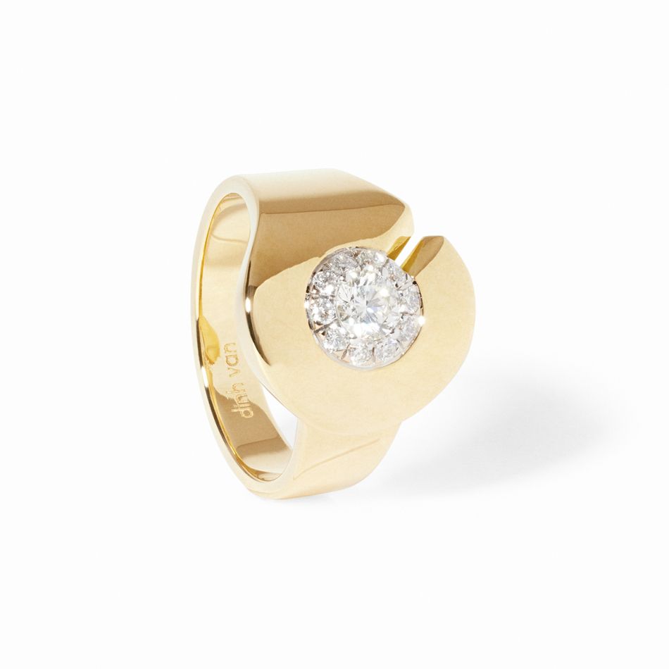 Bague Menottes dinh van grand modèle