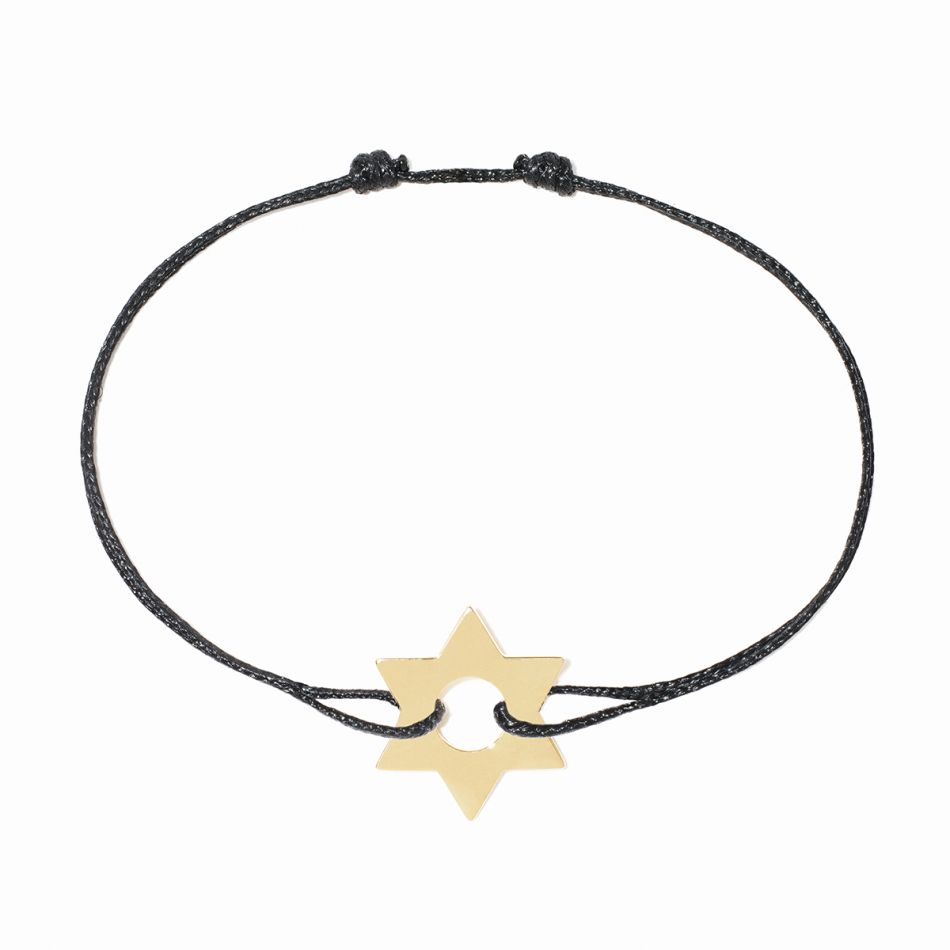 Bracelet sur cordon Étoile