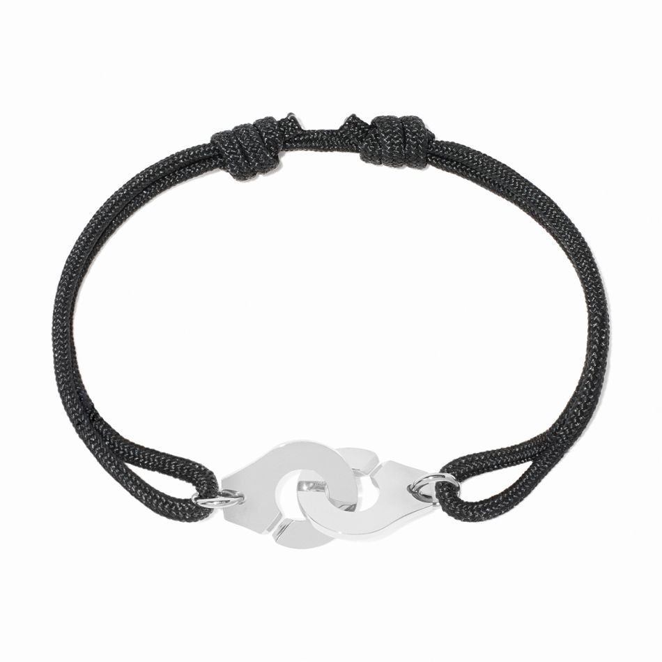 Bracelet sur cordon Menottes dinh van moyen modèle