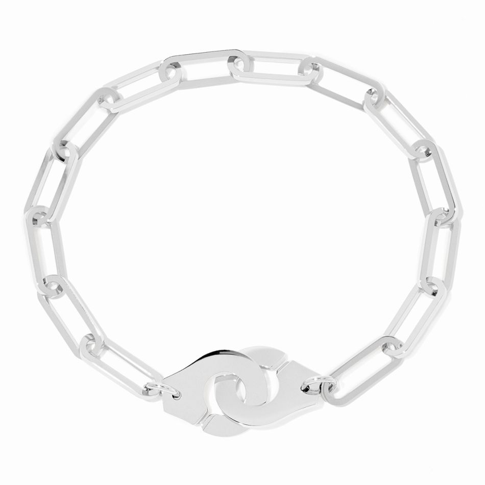 Bracelet sur chaîne Menottes dinh van XL