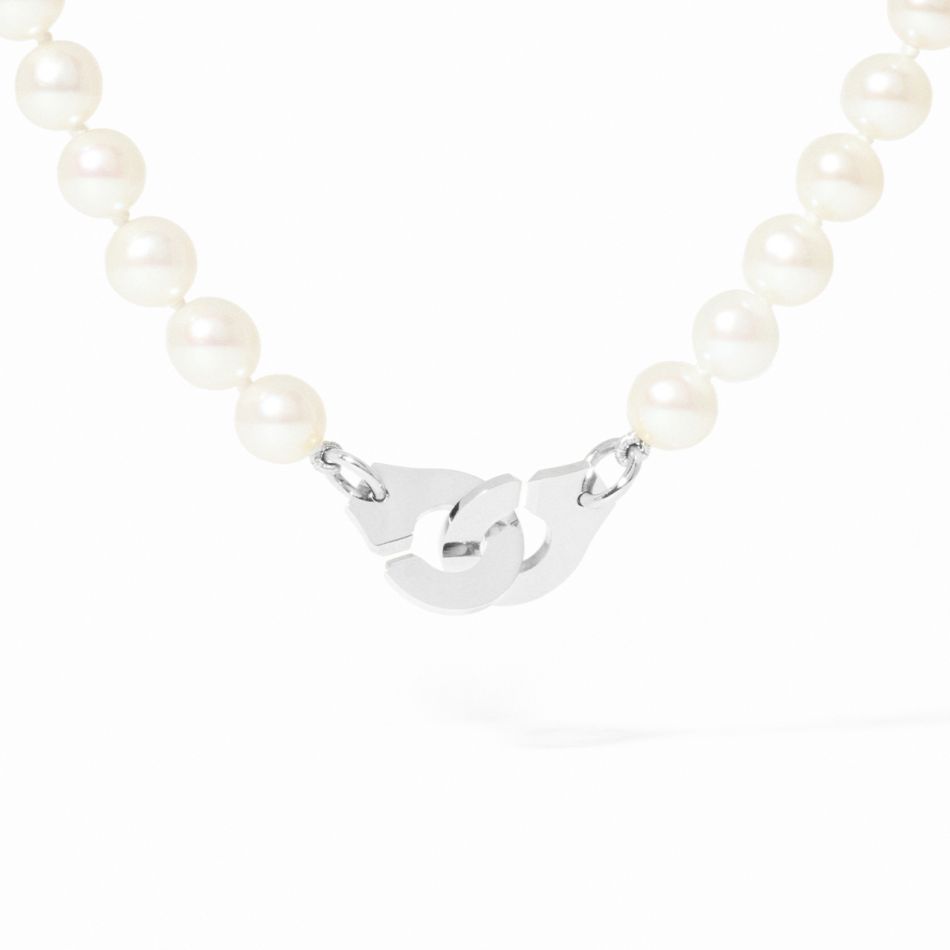 Collier de perles Menottes dinh van petit modèle