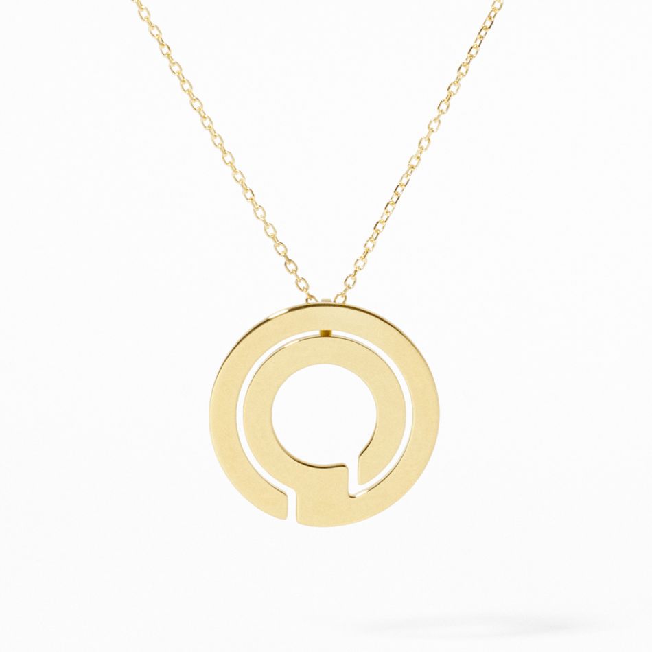 Pendentif sur chaîne Seventies 19 mm