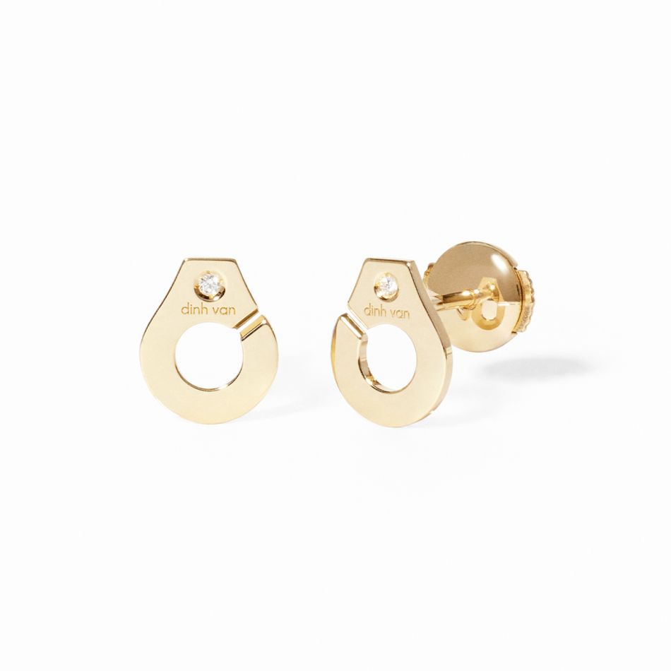 Puces d'oreilles Menottes dinh van 